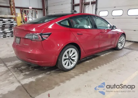 2021 Tesla Model 3 Long Range Dual Motor All-Wheel Drive z USA, uszkodzony, nr VIN 5YJ3E1EB1MF990341
